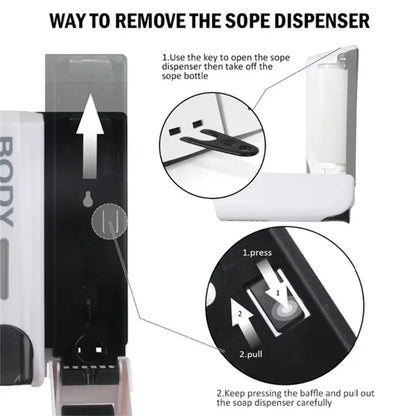 TrioEase Bottom-Nozzle Dispensers